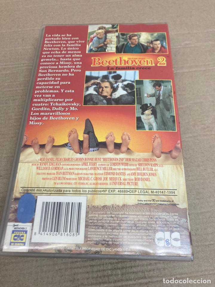 Cine: Pel&iacute;cula Beethoven 2 VHS - Foto 2