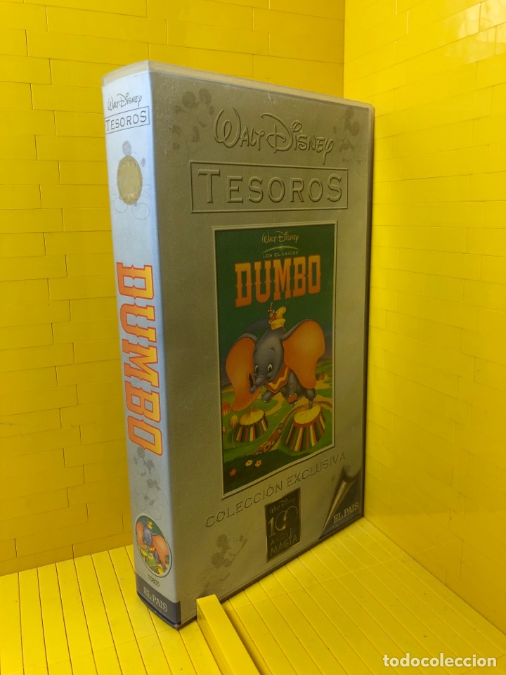 Cine: VHS ● WALT DISNEY ● TESOROS ● DUMBO ● COLECCION EXCLUSIVA ●
