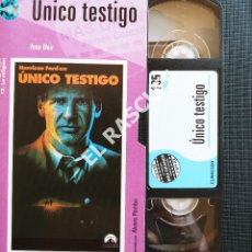 Cine: CINE PELICULA EN VHS -COLECCIÓN EL MUNDO - Nº 135 - ÚNICO TESTIGO