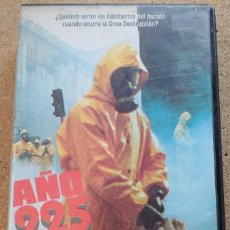 Cine: AÑO 225 DESPUÉS DEL HOLOCAUSTO, VHS (RECORD VISION, 1986) / VINCENT DAWN ///// MAD MAX RAMBO ROBOCOP. Lote 363537285