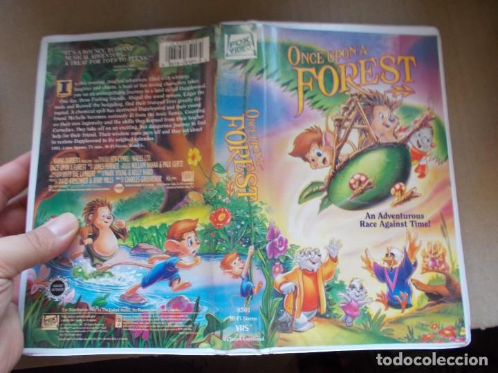 once upon forest ¨¨vhs version en ingles caja g - Buy VHS movies 
