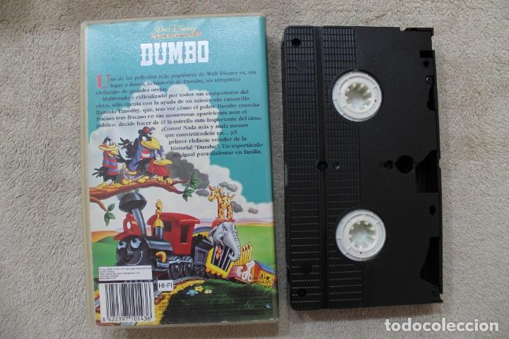 Cine: VHS DUMBO A&Ntilde;O 1991 - Foto 2