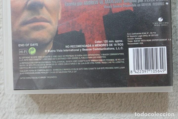 Cine: VHS EL FIN DE LOS DIAS A&Ntilde;O 2000 - Foto 3