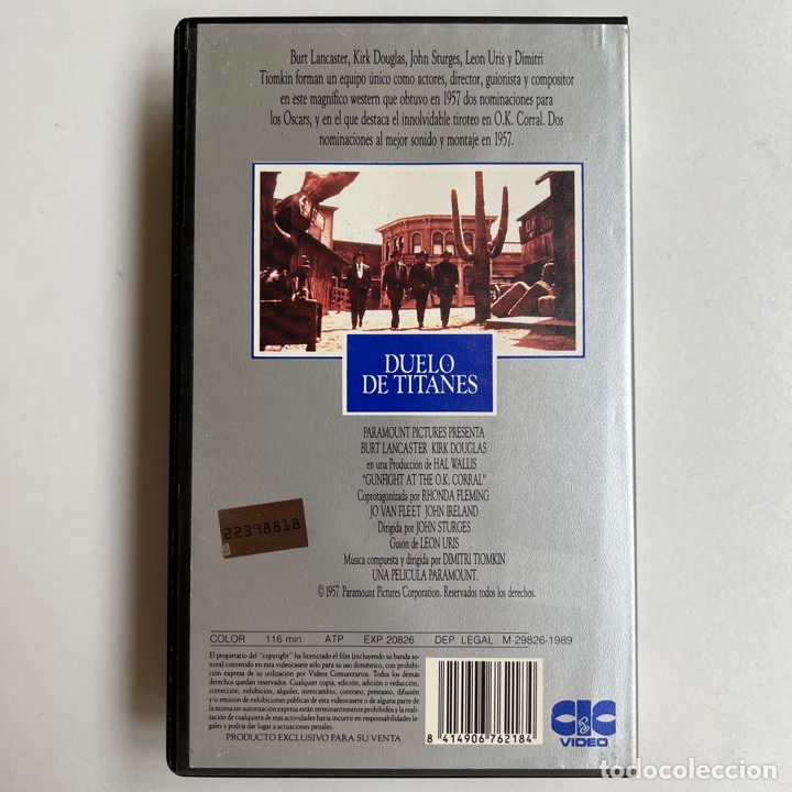 Cine: Duelo de titanes vhs - Foto 3