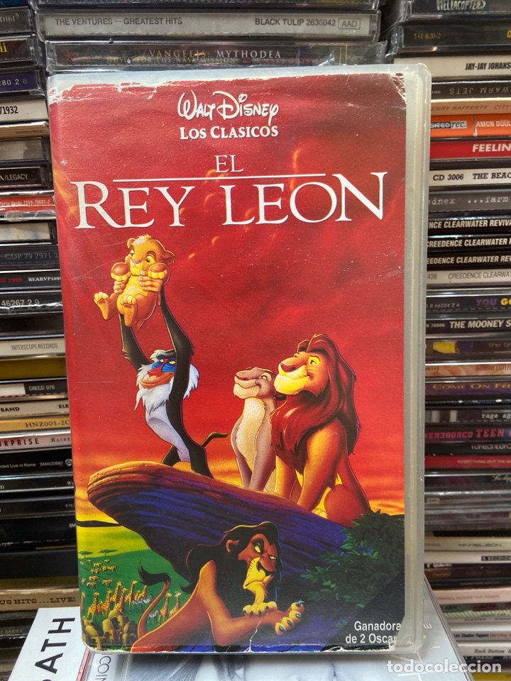 Cine: VHS el Rey Le&oacute;n los cl&aacute;sicos - Foto 1