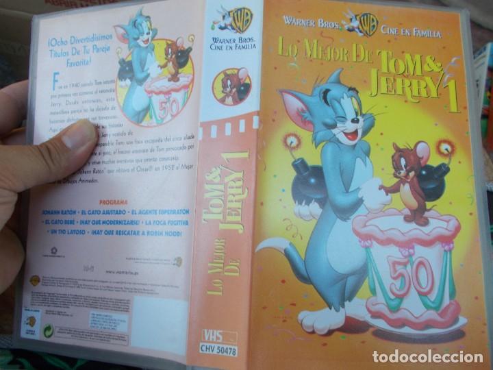 Cine: LO MEJOR DE TOM JERRY 1 VHS
