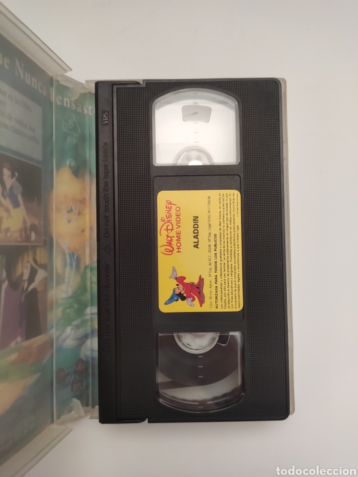 Cine: ALADDIN - VHS DE DISNEY - Foto 4