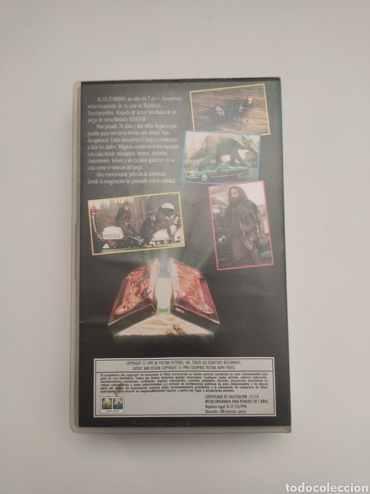 Cine: JUMANJI - VHS - Foto 3