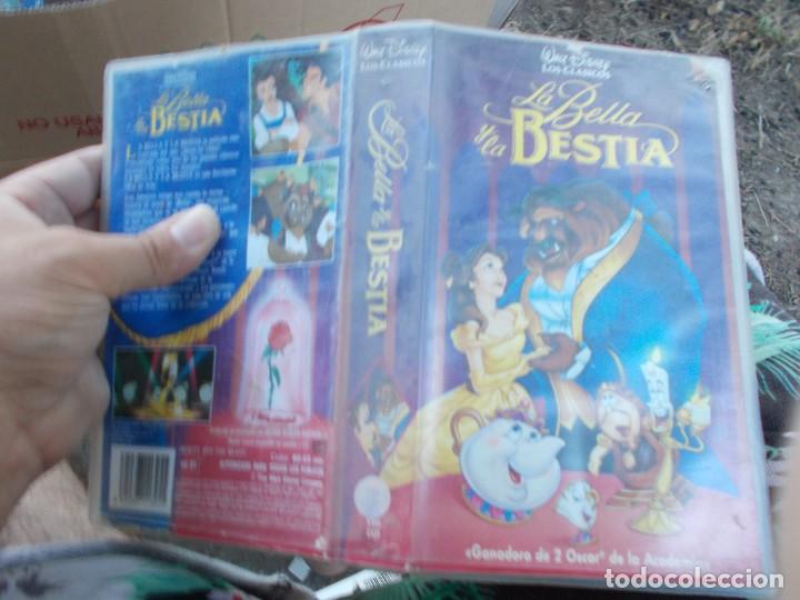 Cine: LA BELLA Y LA BESTIA VHS , - Foto 1