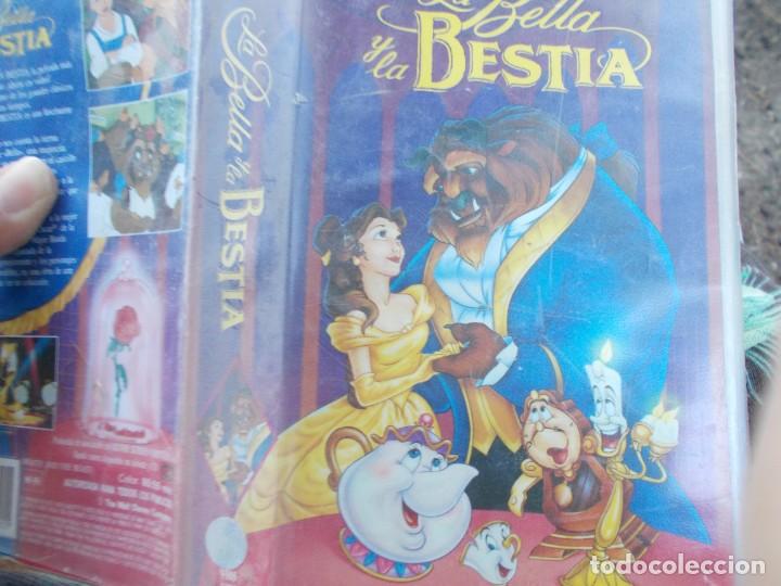 Cine: LA BELLA Y LA BESTIA VHS , - Foto 2