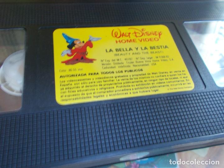 Cine: LA BELLA Y LA BESTIA VHS , - Foto 3