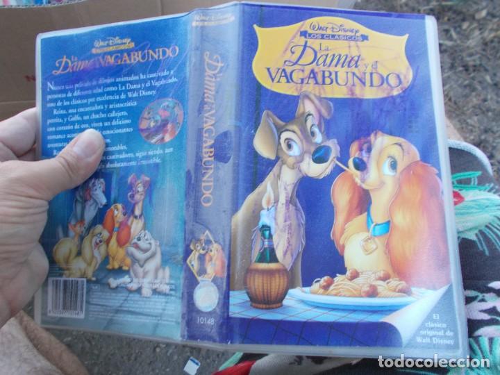 Cine: LA DAMA Y EL VAGABUNDO ,VHS - Foto 1