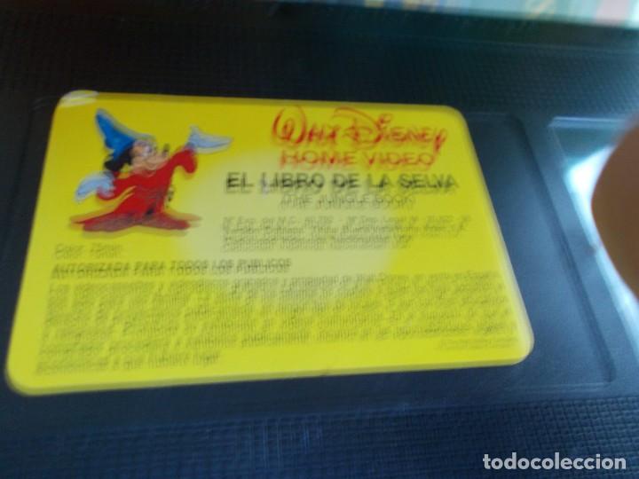 Cine: EL LIBRO DE LA SELVA VHS - Foto 2