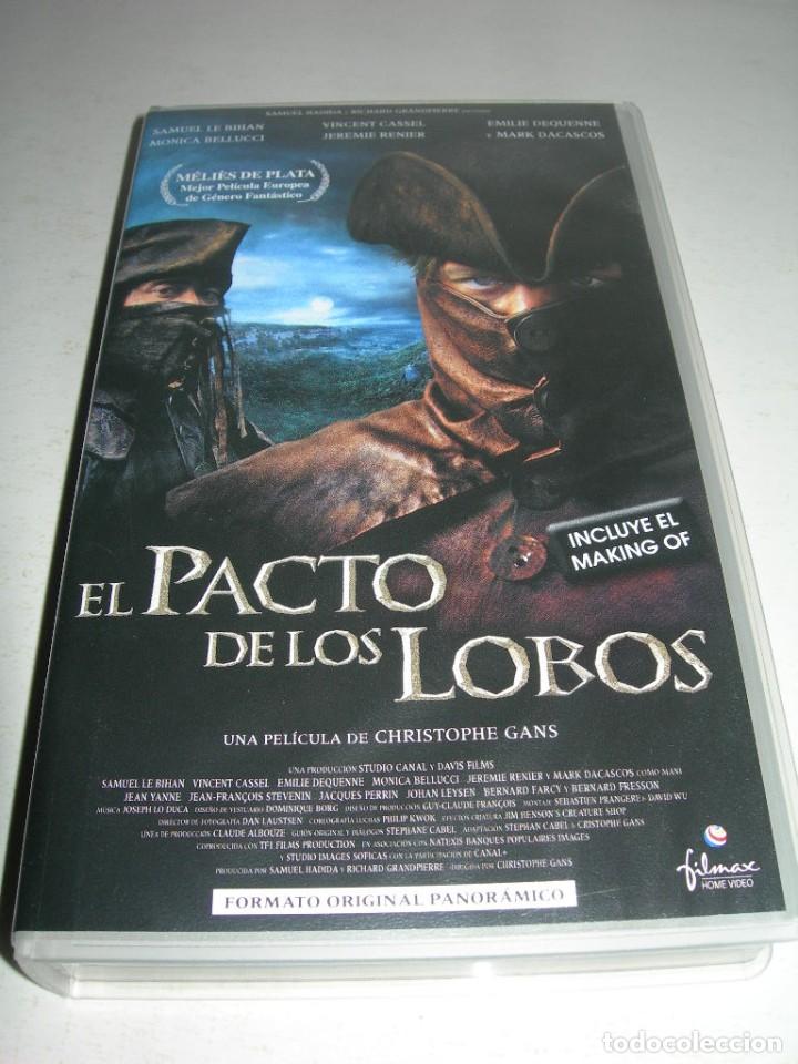 película vhs el pacto de los lobos - monica bel - Acheter Films de cinéma  VHS sur todocoleccion