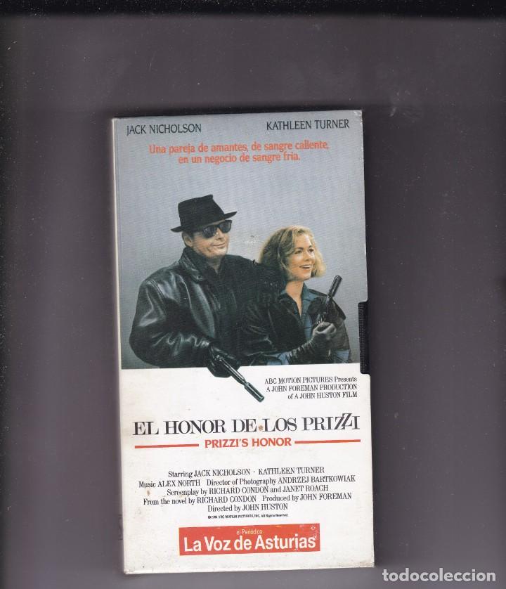 Cine: PELICULA VHS (EL HONOR DE LOS PRIZZI) - Foto 1