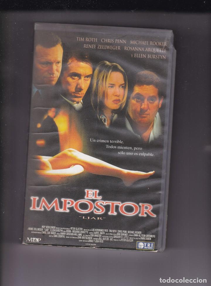 Cine: PELICULA VHS (EL IMPOSTOR) ORIGINAL - Foto 1