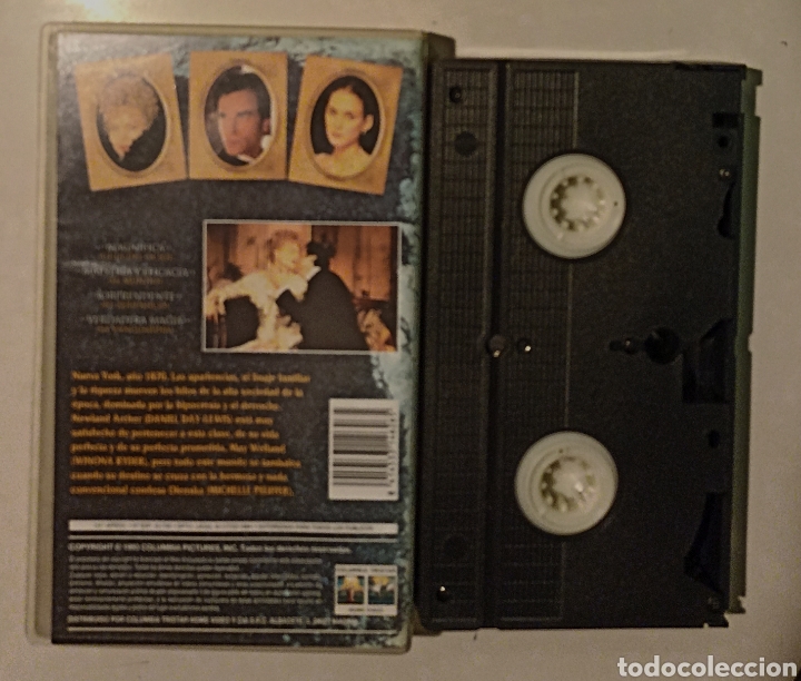 Cine: VHS LA EDAD DE LA INOCENCIA - Foto 2