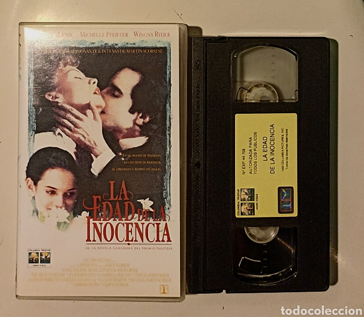 Cine: VHS LA EDAD DE LA INOCENCIA - Foto 1