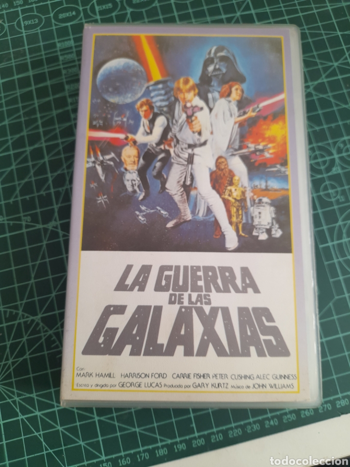 Cine: Cinta VHS, de la pel&iacute;cula Star Wars, la guerra de las galaxias