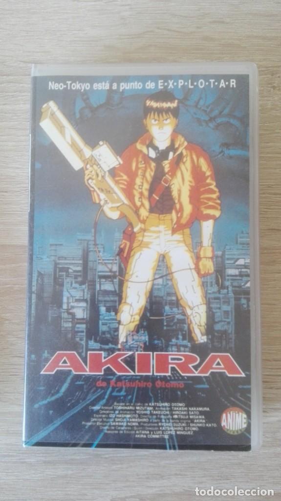 Cine: AKIRA DE KATSUHIRO OTOMO - VHS -MANGA FILMS S.L. - A&Ntilde;O 1995.