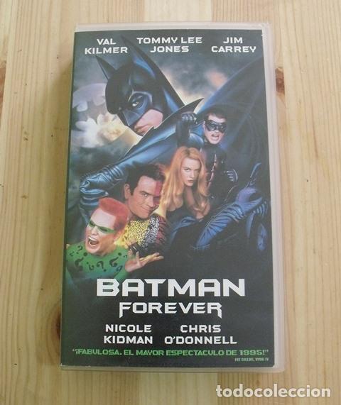 vhs película batman forever - val kilmer tommy - Compra venta en  todocoleccion