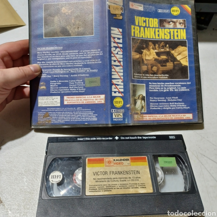Cine: VHS VICTOR FRANKENSTEIN