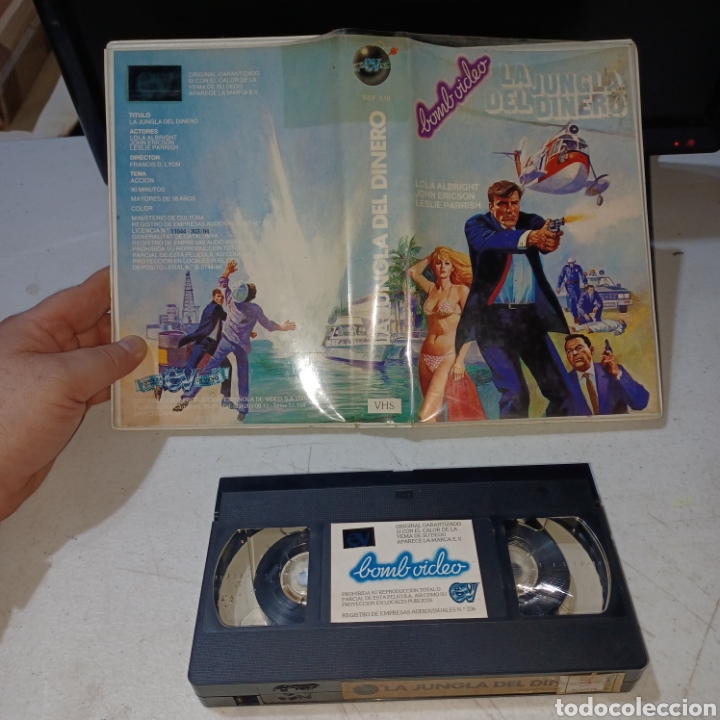 Vhs La Jungla Del Dinero Primera Edicion Caja G - Comprar Películas De ...