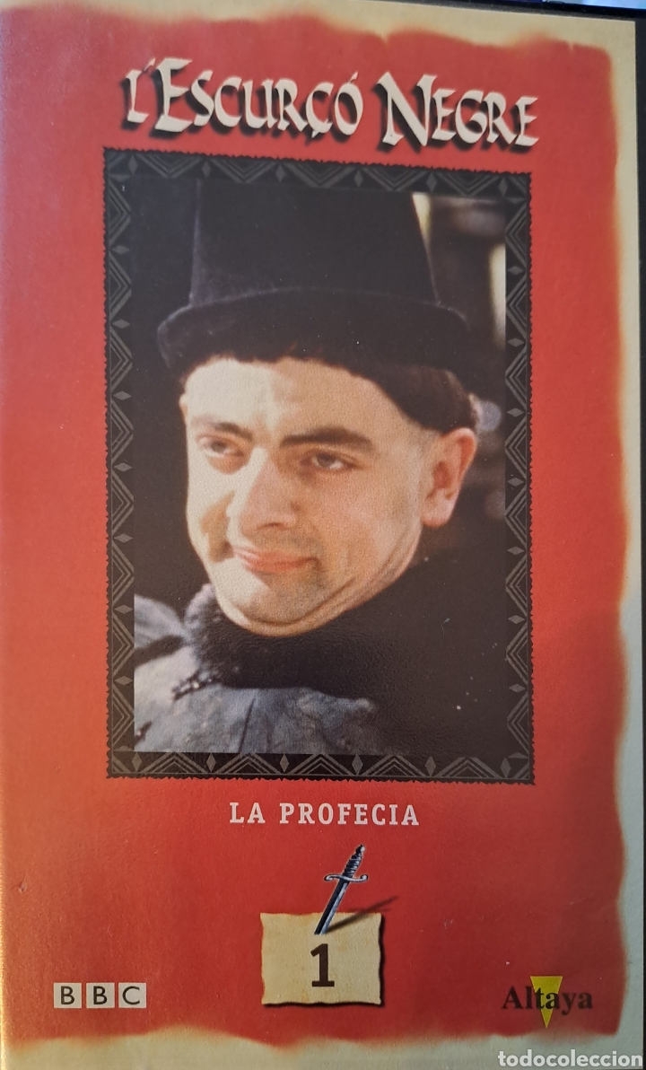 Cine: VHS - L' ESCUR&Ccedil;O NEGRE. CAP 1. LA PROFECIA. ALTAYA.