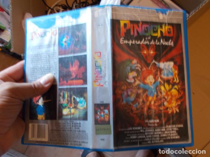 Cine: PINOCHO Y EL ENPERADOR DE LA NOCHE VHS