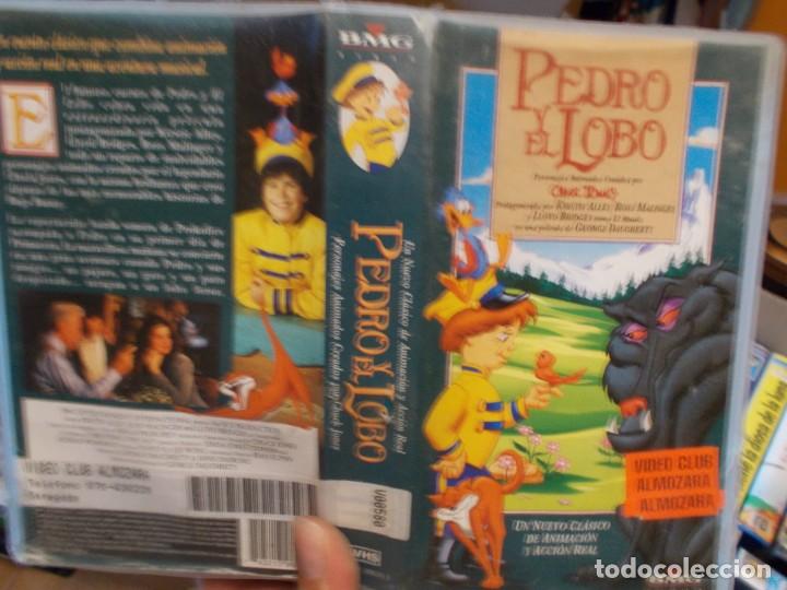 Cine: PEDRO Y EL LOBO VHS - Foto 2