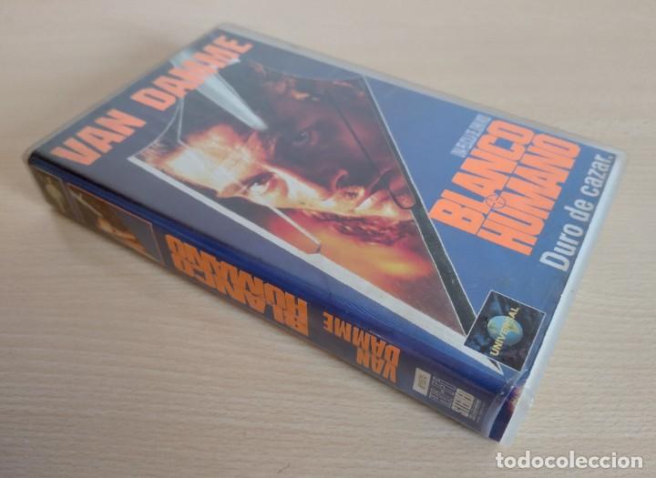 Cine: VHS BLANCO HUMANO - Foto 2