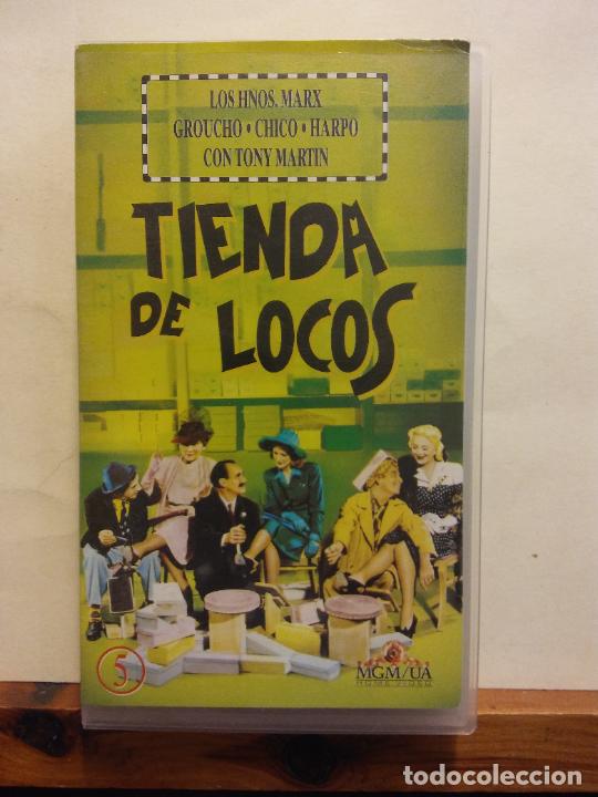 Kino: VHS. TIENDA DE LOCOS. MGM