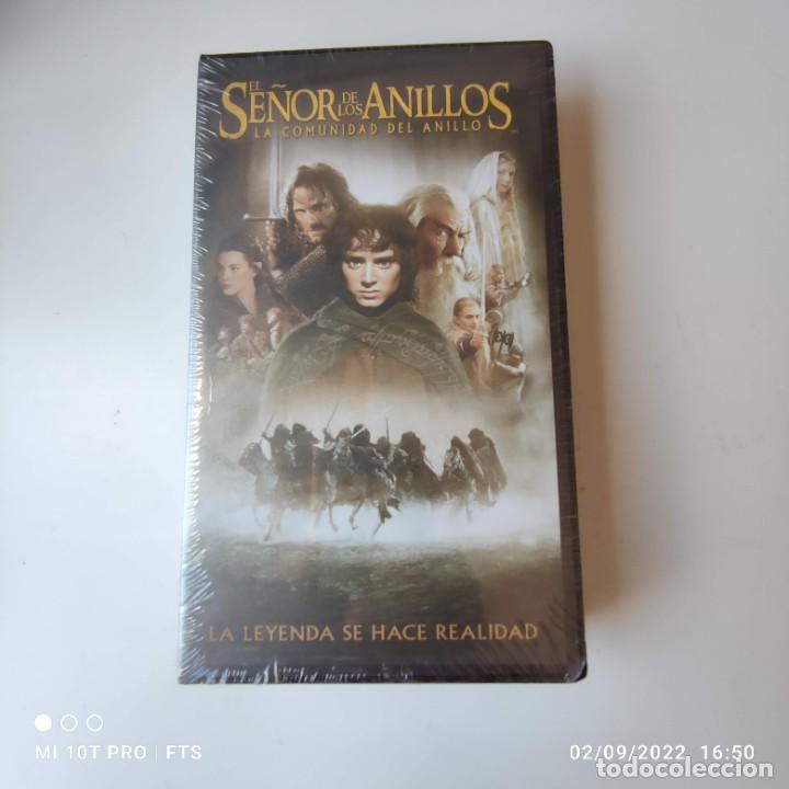 Cine: EL SE&Ntilde;OR DE LOS ANILLOS-LA COMUNIDAD DEL ANILLO.( CINTA VIDEO VHS).