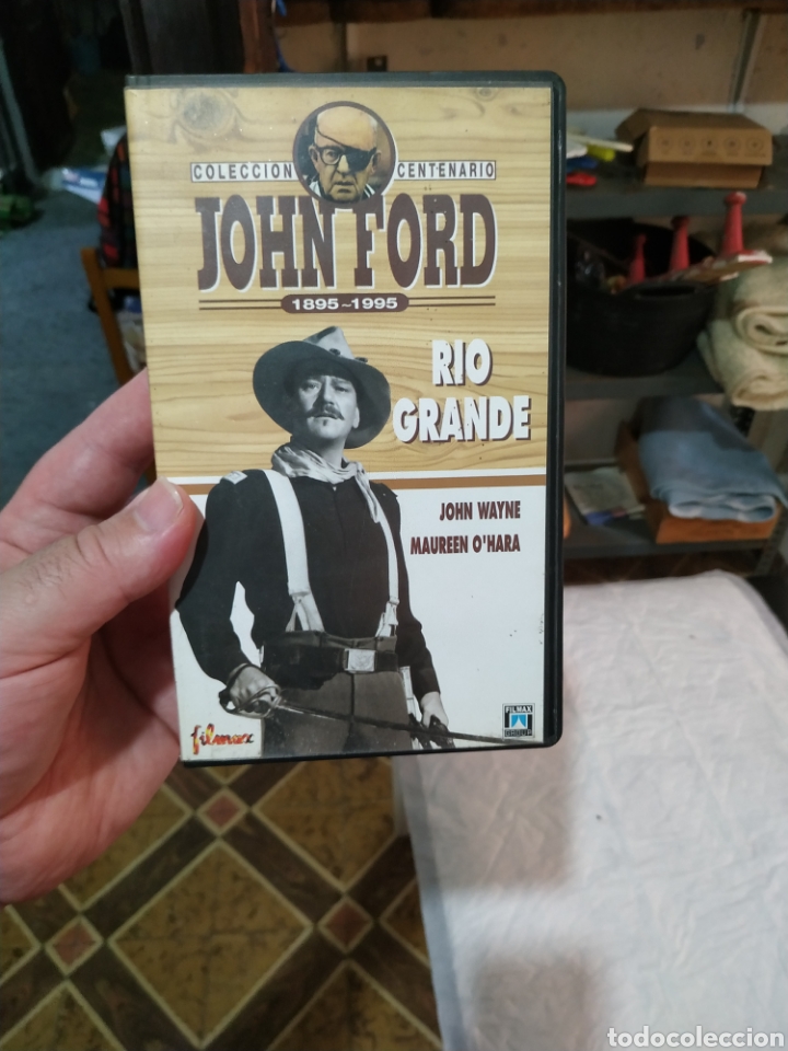 Cine: R&iacute;o Grande. VHS. John Wayne. - Foto 4