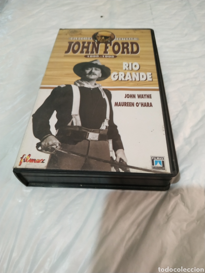 Cine: R&iacute;o Grande. VHS. John Wayne. - Foto 1