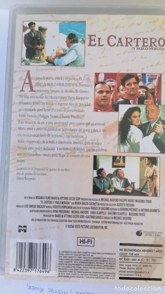 Cine: VIDEO VHS: El cartero - Foto 2