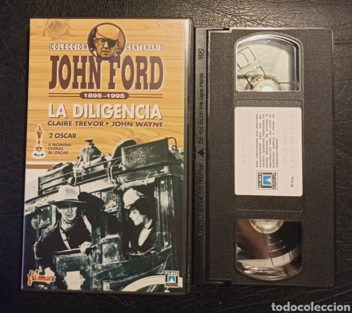 Cine: VHS LA DILIGENCIA - JOHN FORD - Foto 1