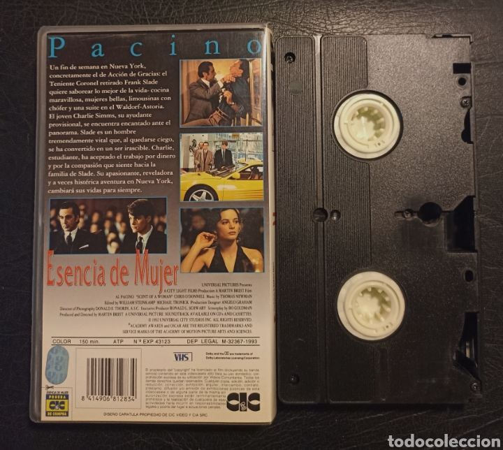 Cine: VHS ESENCIA DE MUJER - Foto 2