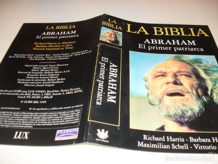 caratula original vhs.la biblia abraham,1995.añ - Buy VHS movies