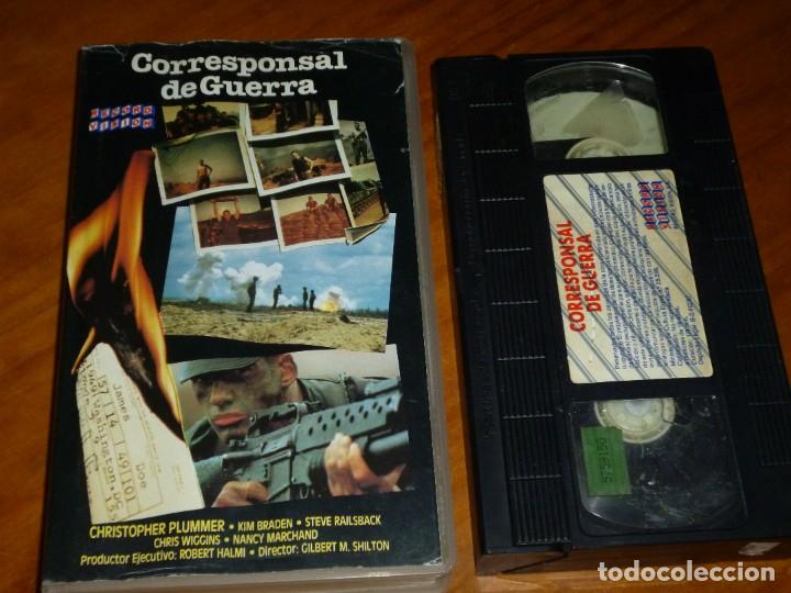 Cine: CORRESPONSAL DE GUERRA - CHRISTOPHER PLUMMER - RECORD VISION - VHS - Foto 1