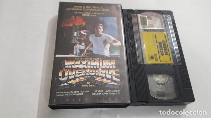 Cine: Maximum Overdrive VHS Terror Stephen King - Foto 1