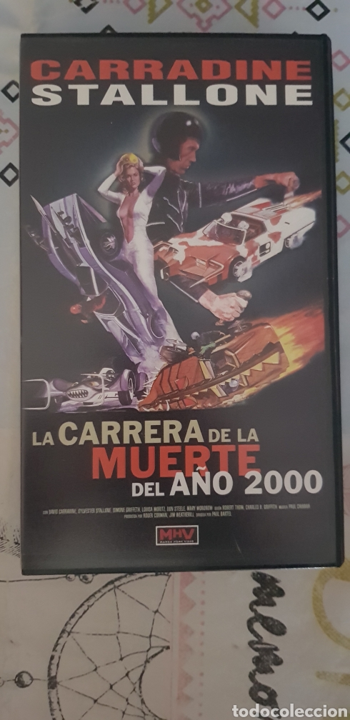 Cine: VHS La Carrera de la Muerte del a&ntilde;o 2000 -Stallone/Carradine