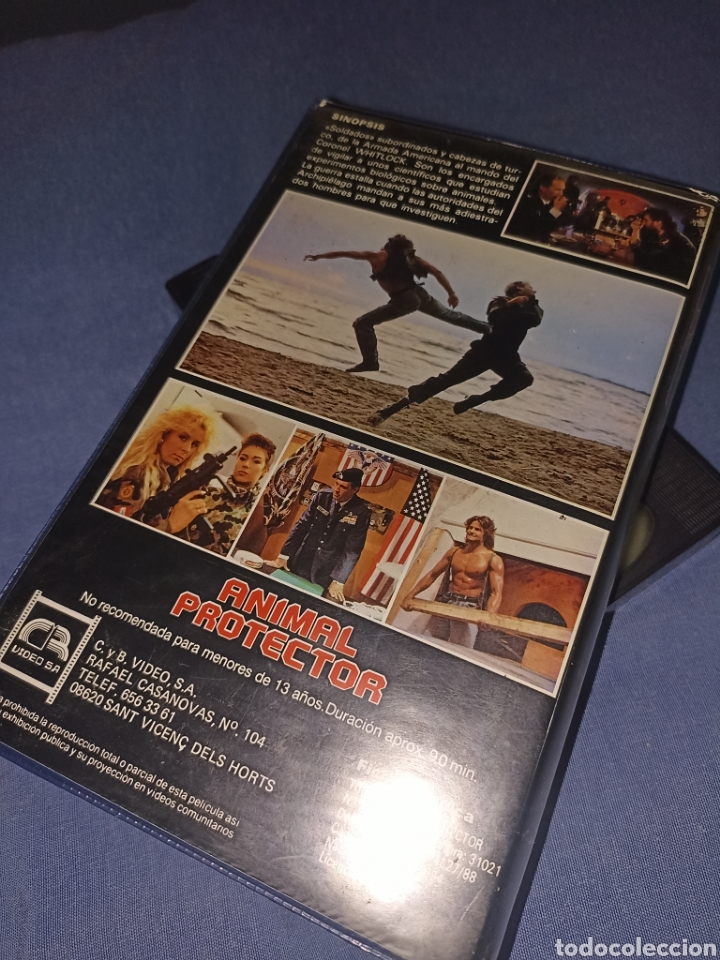 Cine: Animal protector- vhs- David carradine - Foto 2