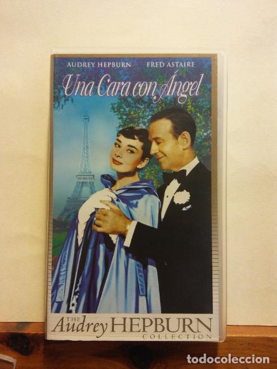Cine: VHS. UNA CARA CON &Aacute;NGEL. THE AUDREY HEPBURN