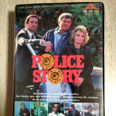 Cine: VHS - POLICE STORY - RICHARD CRENNA, ANGIE DICKINSON, BEN GAZZARA, WILLIAM A. GRAHAM - THRILLER. Lote 363725555