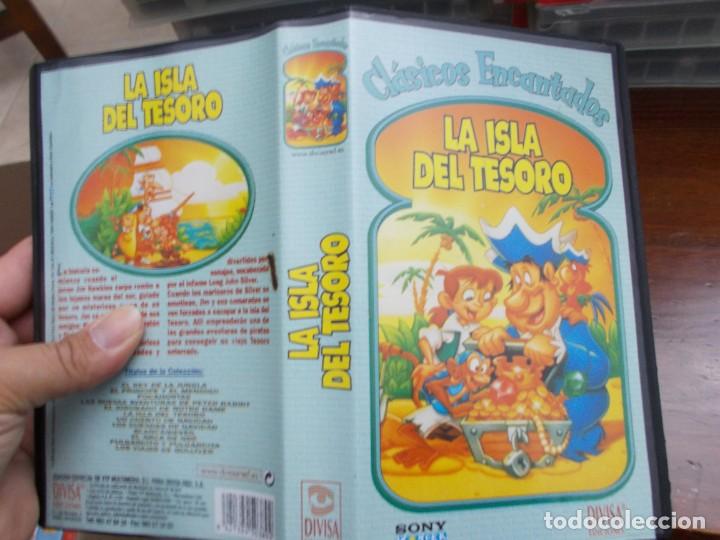 Cine: LA ISLA DEL TESORO (VHS) - Foto 1