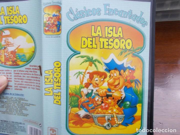 Cine: LA ISLA DEL TESORO (VHS) - Foto 2