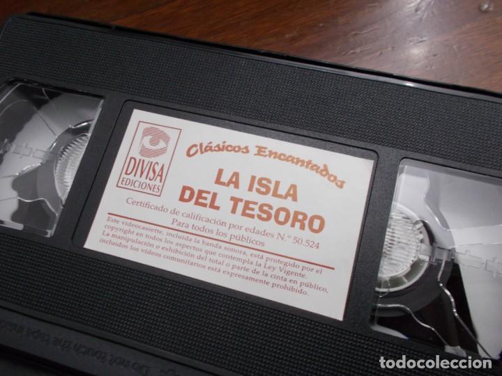 Cine: LA ISLA DEL TESORO (VHS) - Foto 3