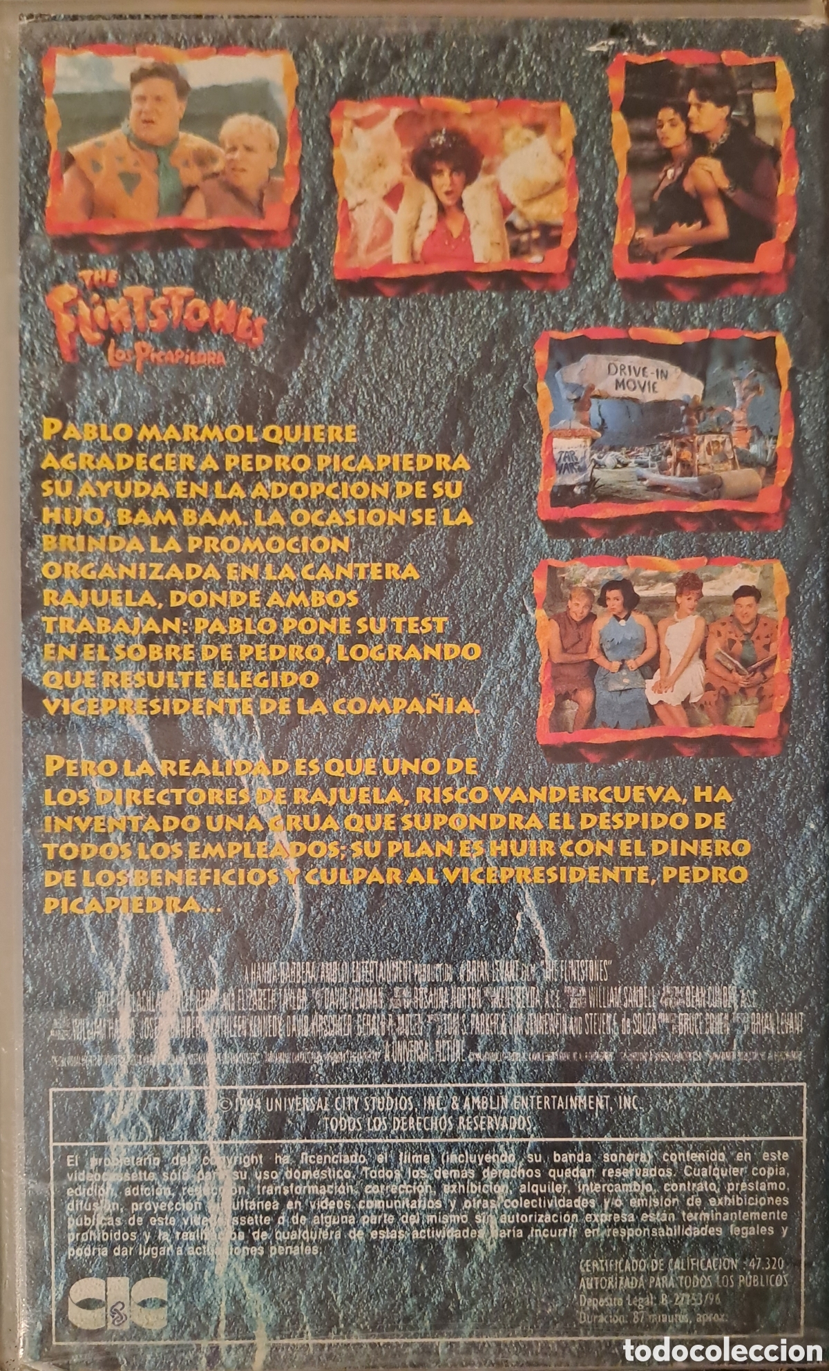 Cine: VHS- LOS PICAPIEDRA - Foto 2