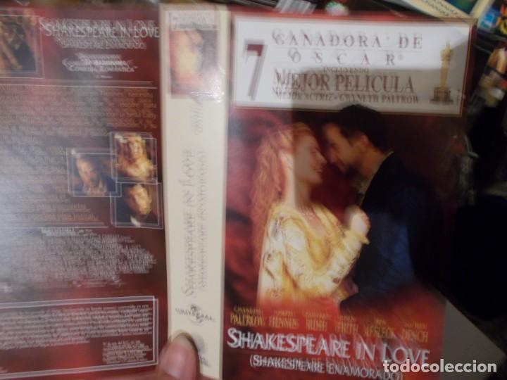 Cine: SHAKESPEARE IN LOVE &acute;&acute;SOLO CARATULA PARA VHS SOLO CARATULA&acute;''''